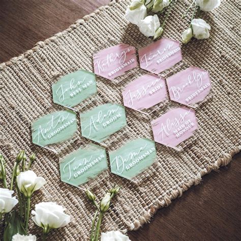 Wedding Place Card Design Inspiration